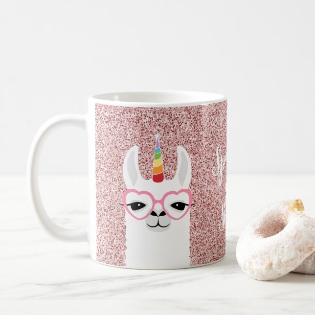 Caneca De Café Llama Mugs (Com Donut)