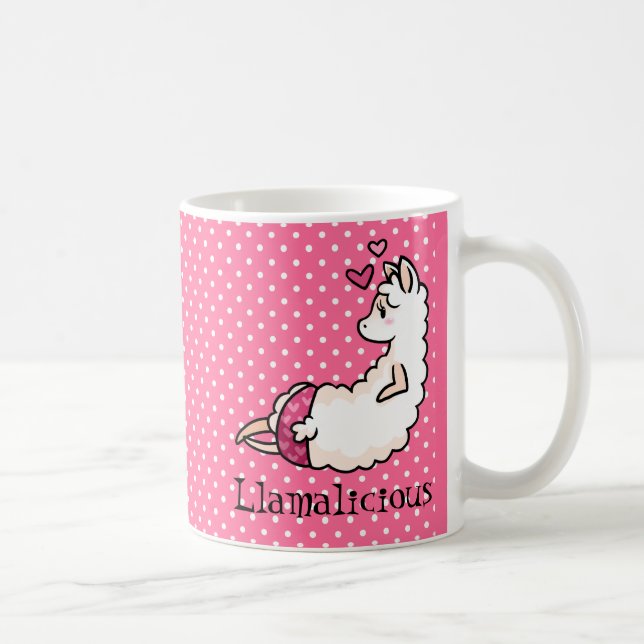 Caneca De Café Llamalicious (Direita)