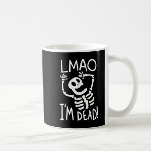 Caneca De Café LMAO Im Morto Lpreguiçoso Halloween Figurume Diver