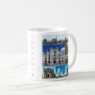 Caneca De Café LMD004 MILAN, Milano, catedral,