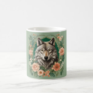 Caneca De Café Lobisomem Cottagecore