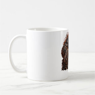 Caneca De Café Lobisomem de Halloween – Homem-Lobo Assustador à N