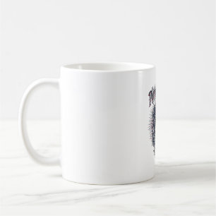Caneca De Café Lobisomem Patriota Horror Patriótico Monstro Patri