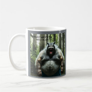 Caneca De Café Lobisomem Que Comeu A Aldeia Inteira.