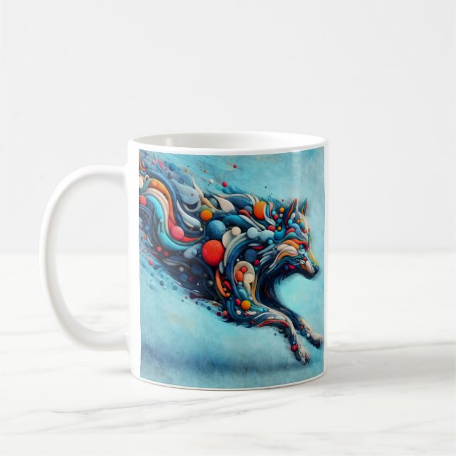Caneca De Café Lobo (Esquerda)