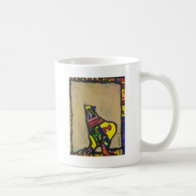 Caneca De Café Lobo (Direita)