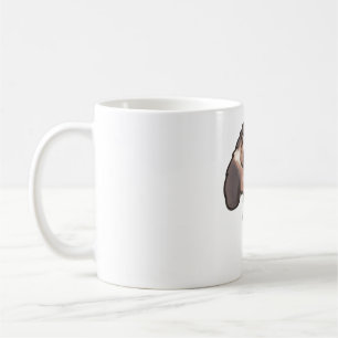 Caneca De Café Lobo-cavo Delight � Arte Animal Cura