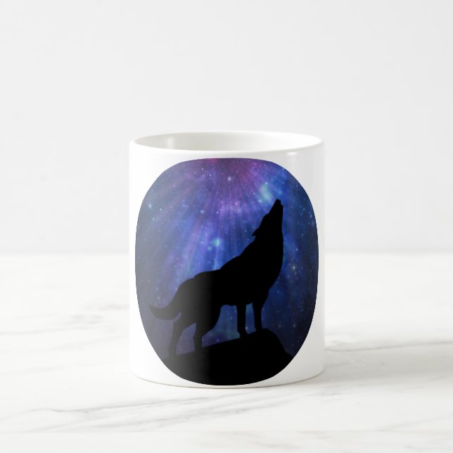 Caneca De Café Lobo Celestial (Centro)
