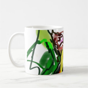 Caneca De Café Lobo chamando canto selvagem
