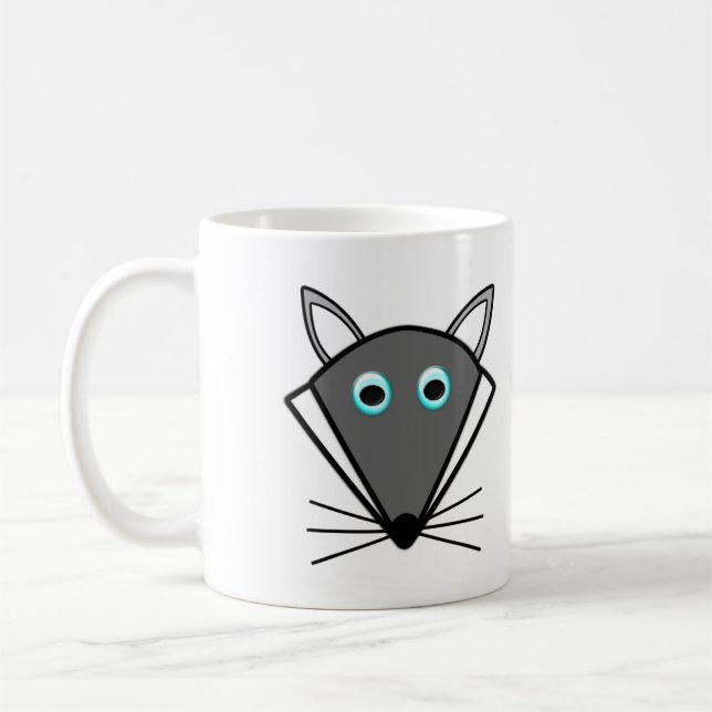 Caneca De Café Lobo das Bruxas Bonitas (Esquerda)