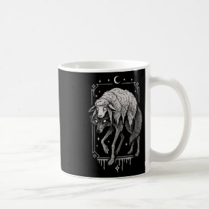 Caneca De Café Lobo Ovelha Horror Assustador Folclore Assustador 