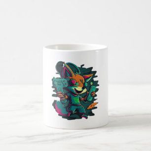 Caneca De Café Lobos jogam jogos