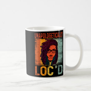 Caneca De Café Local 'd Rainha Negra Melanina Local