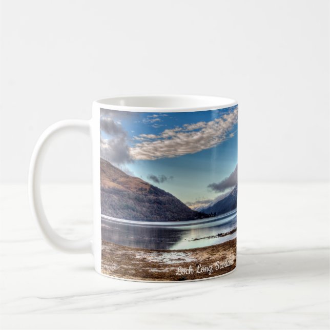 Caneca De Café Loch Long, Arrochar Mug (Esquerda)