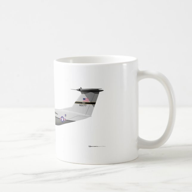 Caneca De Café Lockheed C-141A Starlifter (Direita)