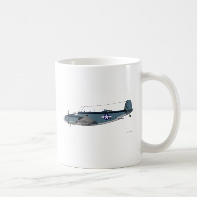Caneca De Café Lockheed PV-1 Ventura (Direita)