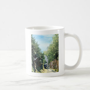 Caneca De Café Locomotiva a Vapor no Corte do Cume, Green Mountai