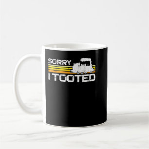 Caneca De Café Locomotiva de Traçagem de Maquinista de Vapor