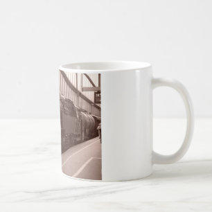 Caneca De Café Locomotiva de vapor alemão