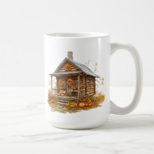 Caneca De Café Log Cabine Mug