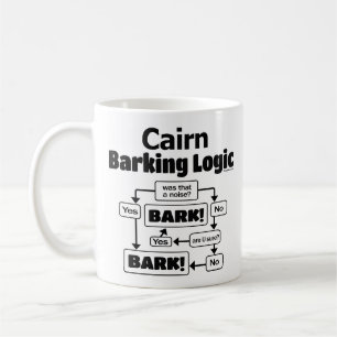 Caneca De Café Lógica de Barcos do Cairn