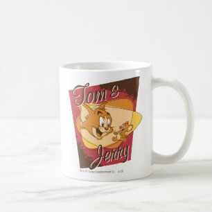 Caneca De Café Logotipo 2 do Tom e do Jerry