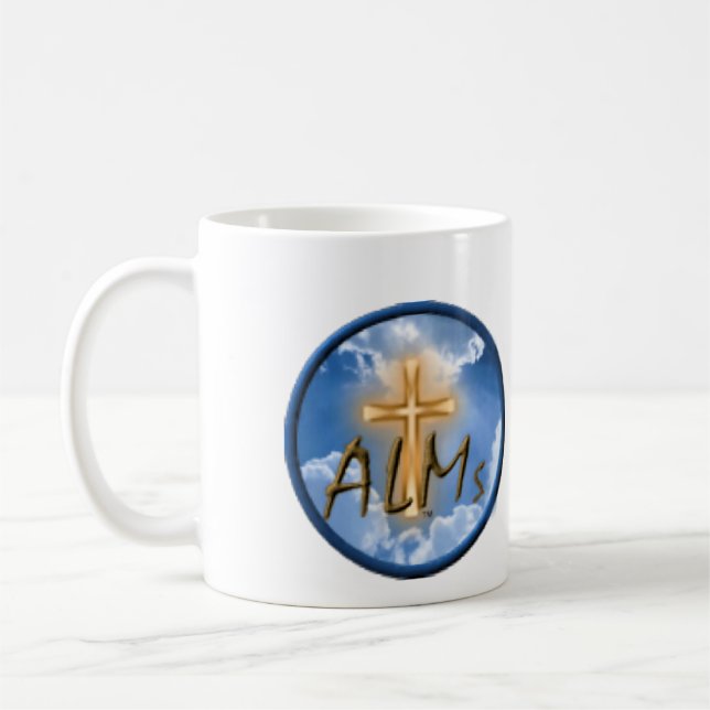 Caneca De Café Logotipo Almsww do copo (Esquerda)