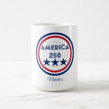 Logotipo América 250 - Tema Patriótico de 4 de Jul