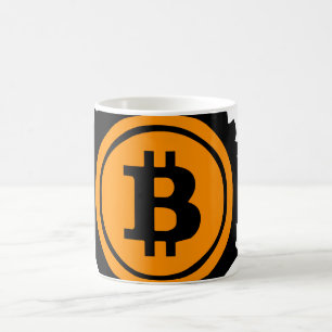 Caneca De Café Logotipo Bitmoney Crypto Currency