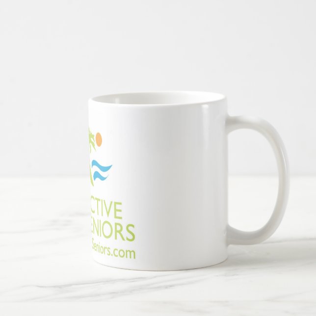 Caneca De Café Logotipo-Caneca de OCActiveSeniors (Direita)