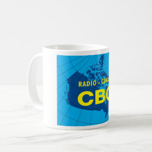 Caneca De Café Logotipo CBC 1958 clássico