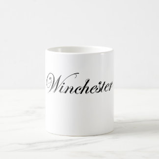 Caneca De Café Logotipo clássico de Winchester do estilo