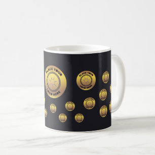 Caneca De Café Logotipo Corporativo da Empresa de Negócios Brandi