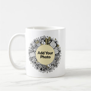Caneca De Café Logotipo Corporativo Personalizado Finanças Contab