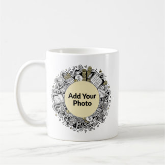 Caneca De Café Logotipo Corporativo Personalizado Finanças Contab