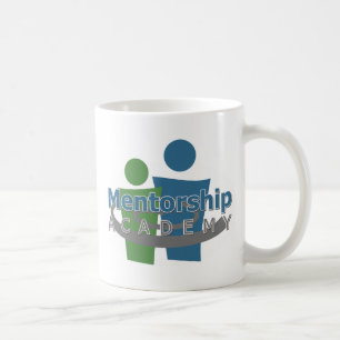 Caneca De Café Logotipo da academia do Mentorship