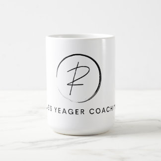 Caneca De Café Logotipo da assinatura de treinamento de Russ Yeag