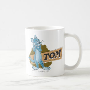 Caneca De Café Logotipo da atitude de Tom