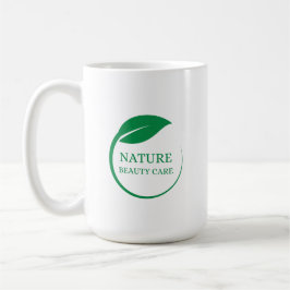 Caneca De Café Logotipo da Beleza Natural
