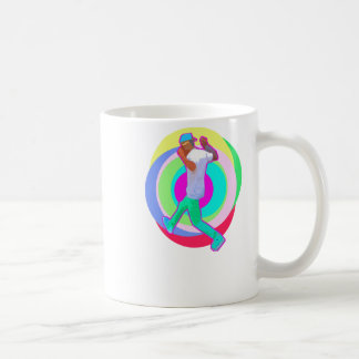 Caneca De Café Logotipo da DANÇA do EMPURRÃO