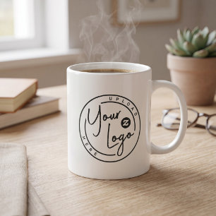Caneca De Café Logotipo da Empresa