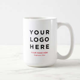 Caneca De Café Logotipo da empresa de nome personalizado de Mug p