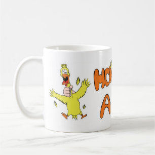 Caneca De Café Logotipo da galinha