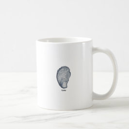 Caneca De Café Logotipo da ostra