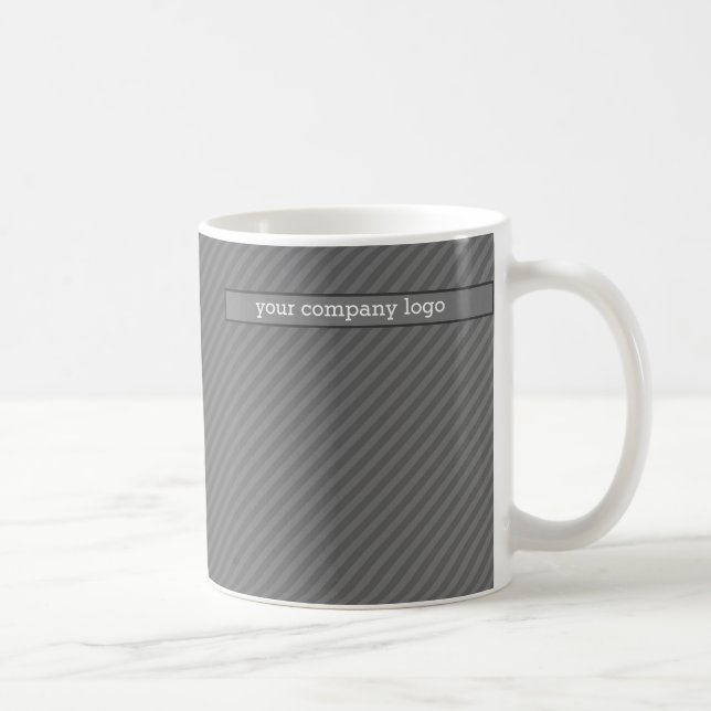 Caneca De Café LOGOTIPO DA SUA EMPRESA, personalizado (Direita)