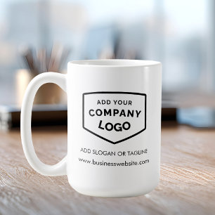 Caneca De Café Logotipo da Sua Empresa Swag Personalizado