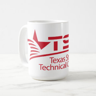 Caneca De Café Logotipo da Texas State Technical College