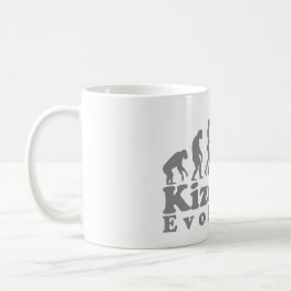 Caneca De Café Logotipo de Cinza Evolutiva Kizomba