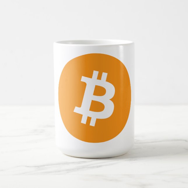 Caneca De Café Logotipo de Cryptocurrency Bitmoeda (Centro)