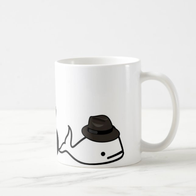 Caneca De Café Logotipo de D-Bwell (Direita)